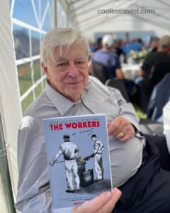author Kerry Trask and book "Never Think You're Better than the Workers"
